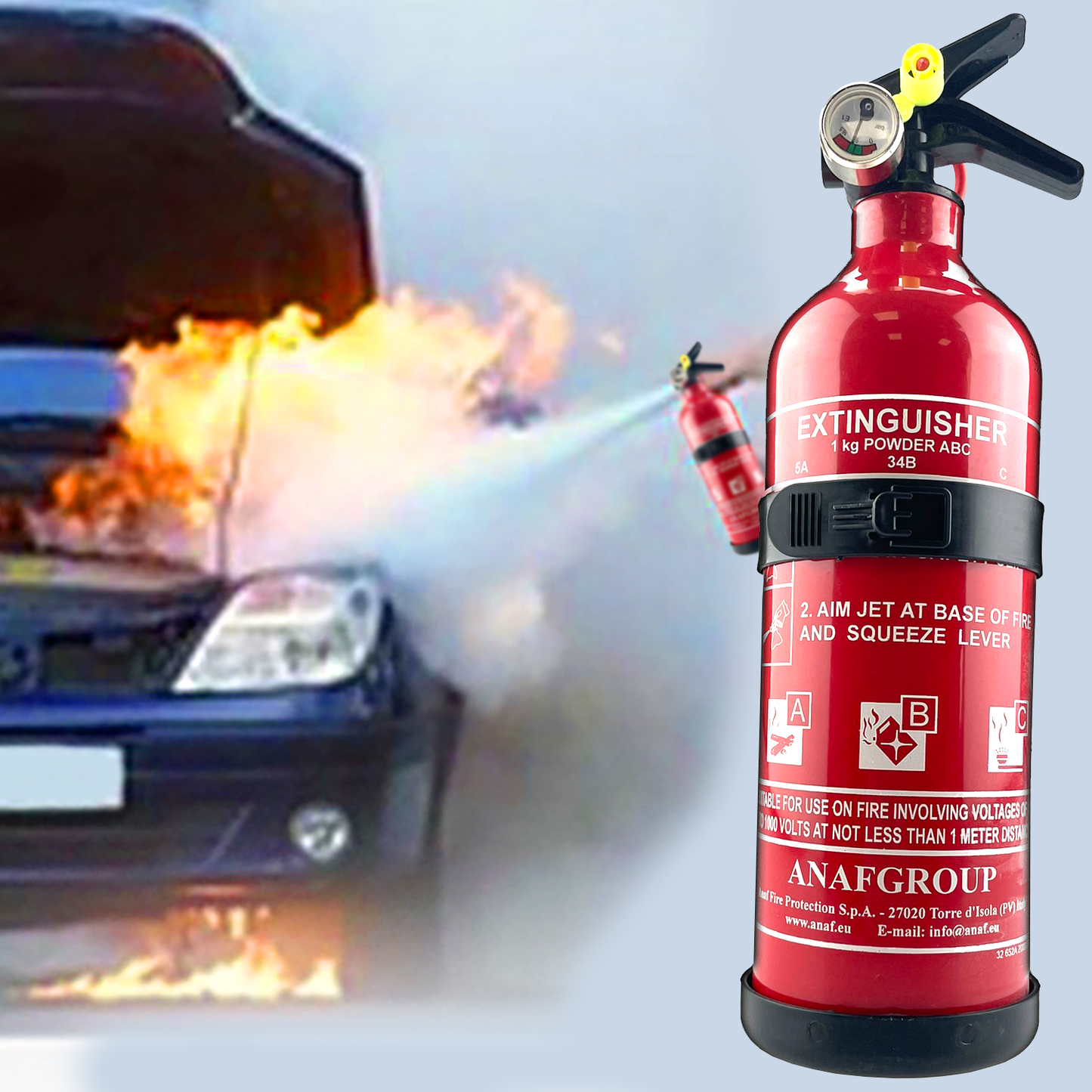 1KG Fire Extinguisher