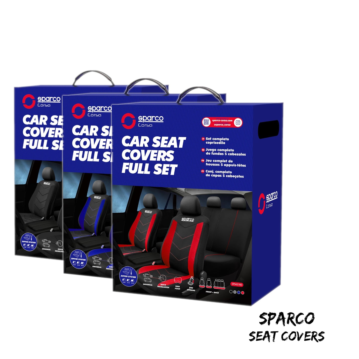 Carseatcover-UK - Coprisedili per auto, 2 pezzi, colore: Nero Carseatcover-UK - Coprisedili per auto, 2 pezzi, colore: Nero