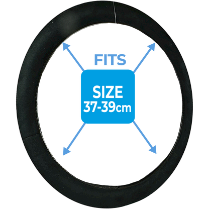 Plush Finish Steering Wheel Cover