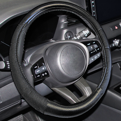 Genuine Leather Steering Wheel Cover