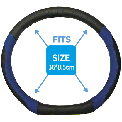 Flat Bottom Steering Wheel Cover