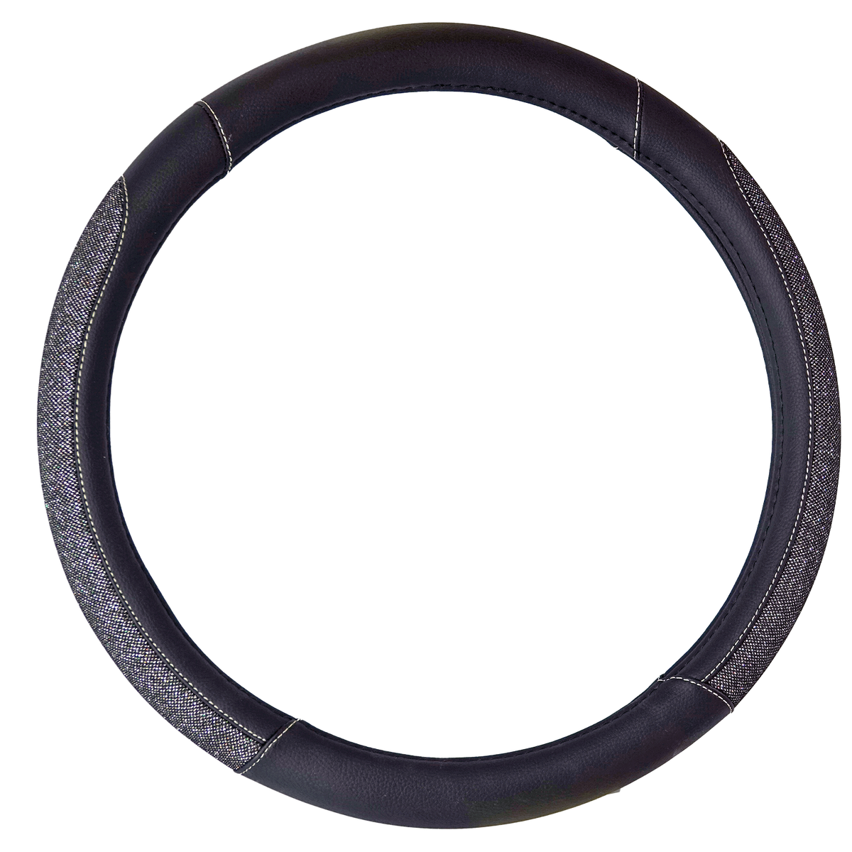 Black Sparkle Steering Wheel Cover