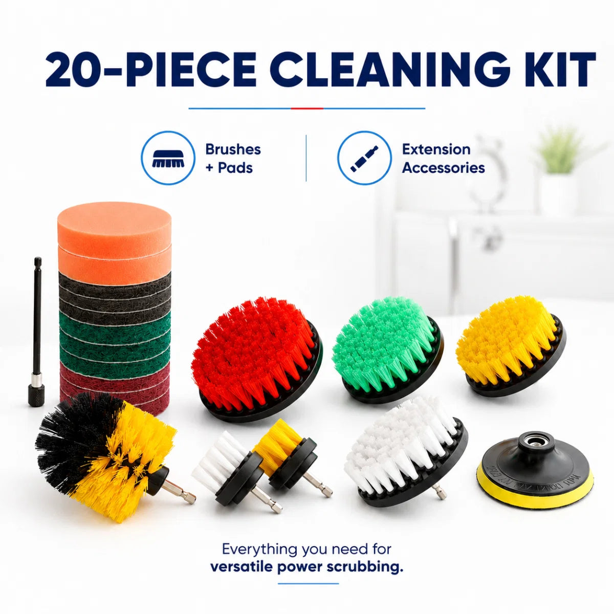 Drill Brush Set