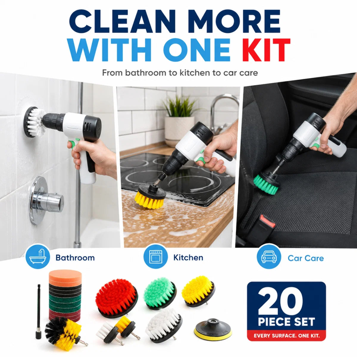 Drill Brush Set