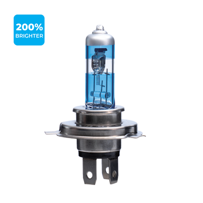 H4 Bulbs 200% Brighter