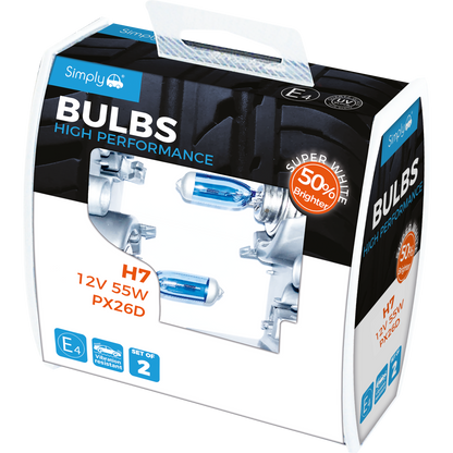 SIMPLY - Xenon Super White Bright Bulbs (PAIR)