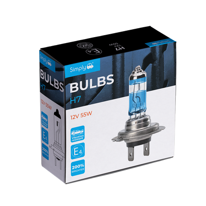 H7 Bulbs 200% Brighter