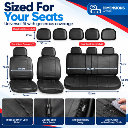 California Seat Cover Set