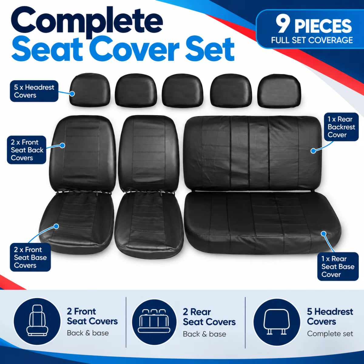 California Seat Cover Set