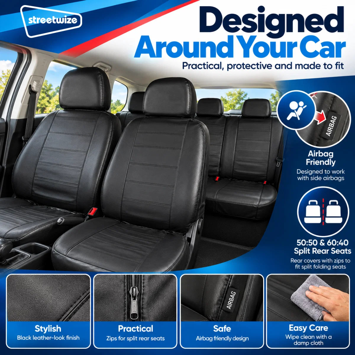 California Seat Cover Set