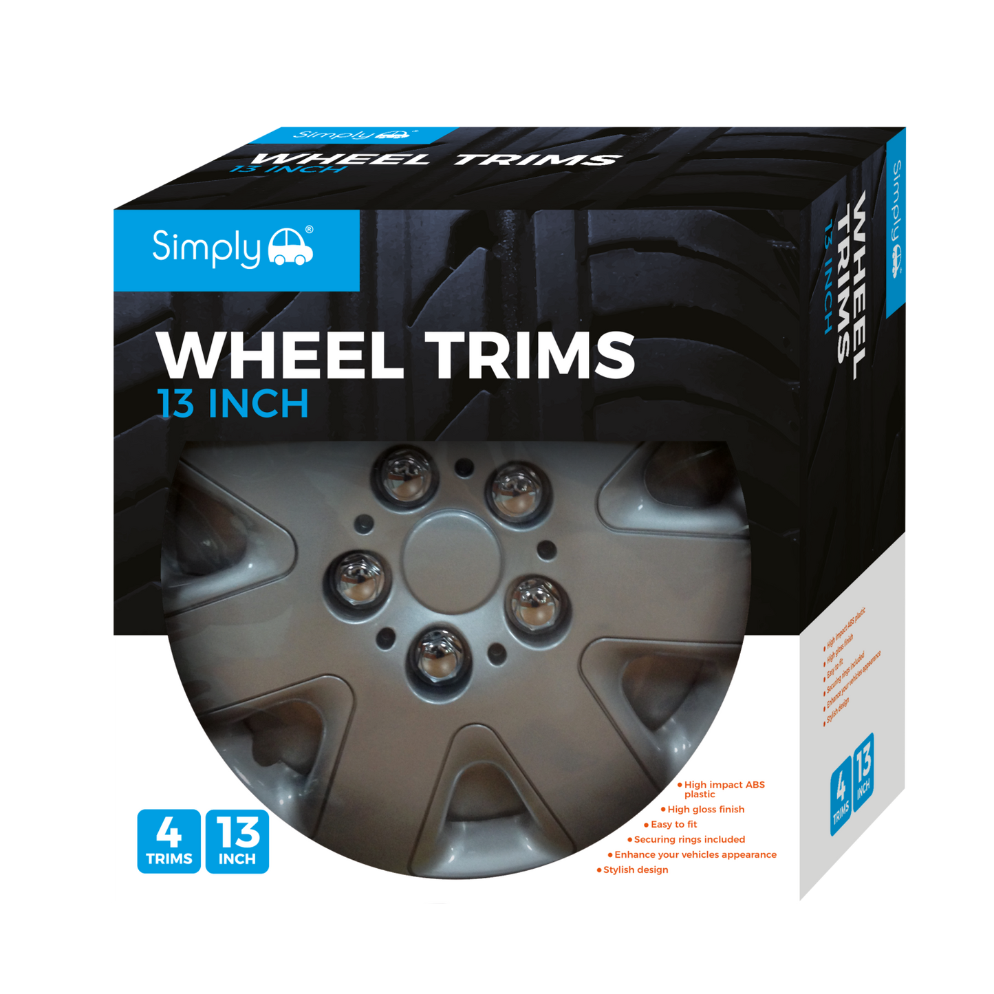 Silver Prime Wheel Trims