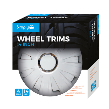 Inferno White Wheel Trim Set