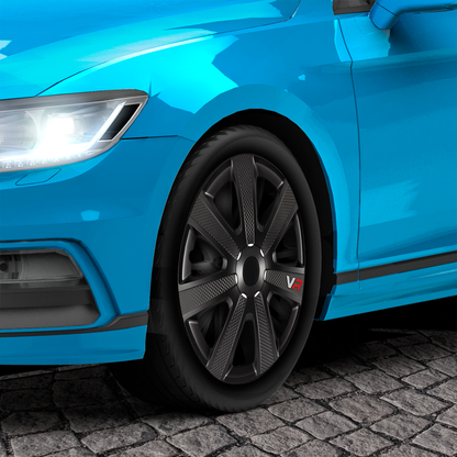 Chromia Black Carbon Wheel Trim Set