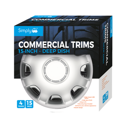 Brawn Commercial Wheel Trim Set