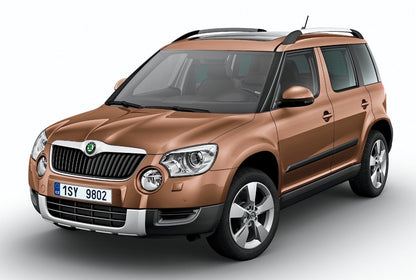 Roof Bar Set | Skoda Yeti | 2009-16 | Raised Rails
