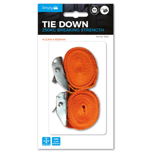 PK2 Tie Down Straps