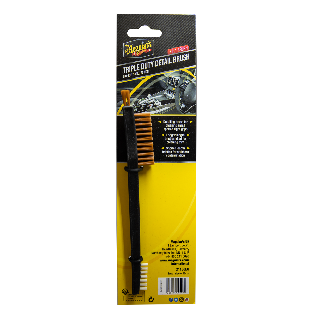 Triple Duty Detail Brush