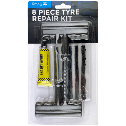 8 Piece Tyre Repair Kit