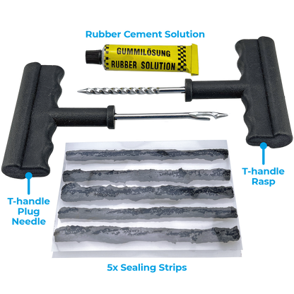 8 Piece Tyre Repair Kit