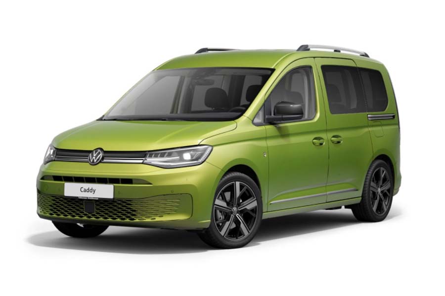 Roof Bar Set | VW Caddy Life Mk5 | 2021-26 | Raised Rails