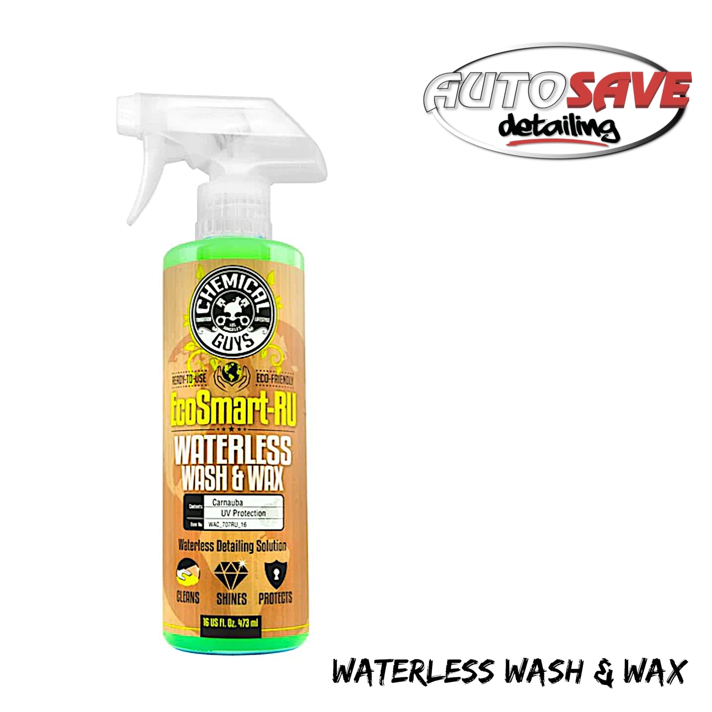 ECOSMART WATERLESS CAR WASH & WAX READY TO USE