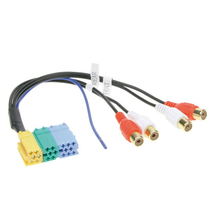 Mini ISO to 4 x RCA