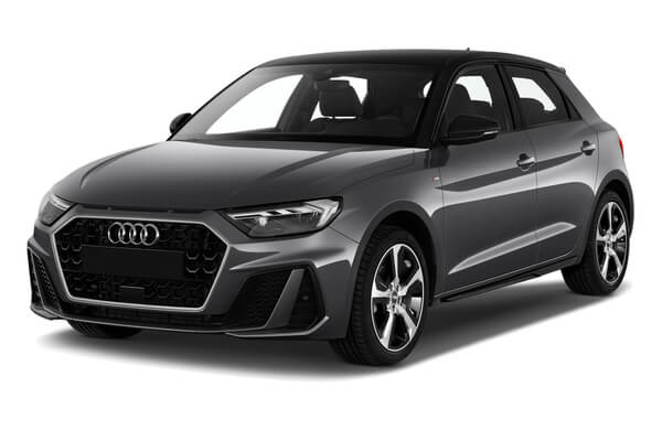 WingBar Edge (black) Aluminium Roof Bars for Audi A1 Sportback Mk.2 2019-24