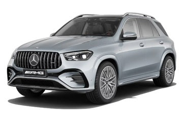 WingBar Edge (black) Roof Bars to fit Mercedes-Benz GLE SUV V167 2019-26 Raised (Open) Rails