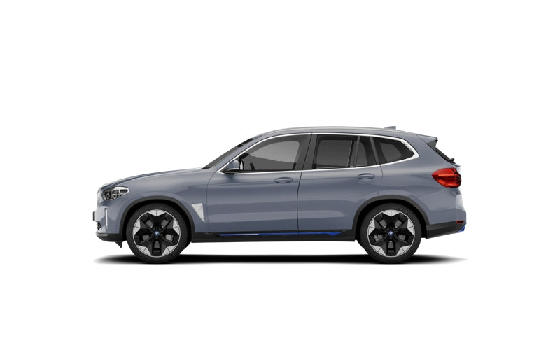 WingBar Edge (silver) Roof Bar Set to fit BMW iX3 LWB (G08) 2021-22 Closed Rails