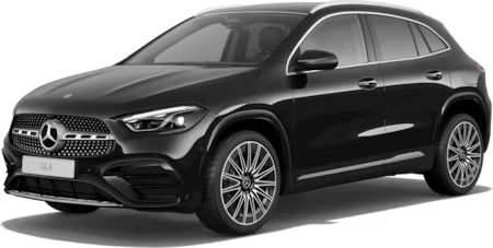 WingBar Edge (black) Aluminium Roof Bar Set to fit Mercedes GLA (H247) 2020-26 Flush Rails