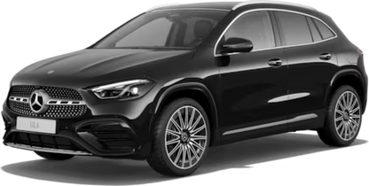 WingBar Edge (black) Aluminium Roof Bar Set to fit Mercedes GLA (H247) 2020-26 Flush Rails