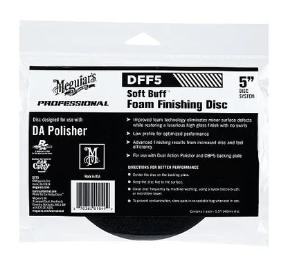 5" Soft Buff Foam Finishing Disc