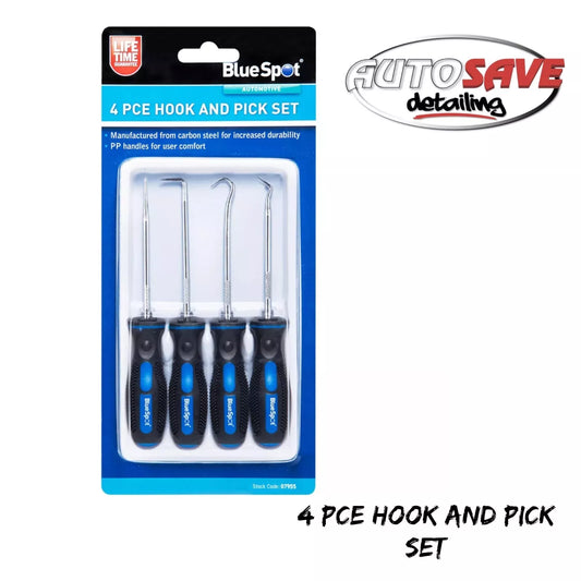 BlueSpot - 4 PCE Hook and Pick Set