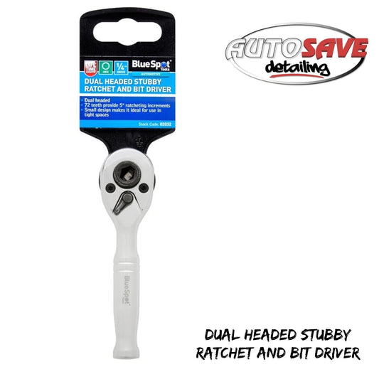 BlueSpot - Dual Headed Stubby Ratchet And Bit Driver
