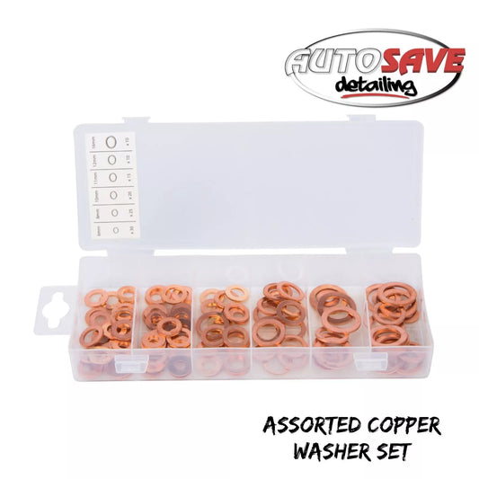 BlueSpot - 110 PCE Assorted Copper Washer Set