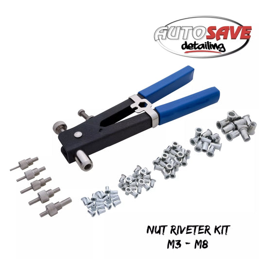 BlueSpot - 86 PCE Nut Riveter Kit (M3 - M8)