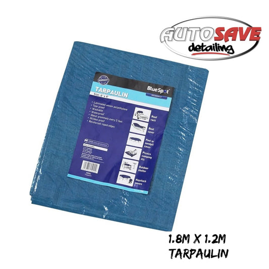 BlueSpot - 1.8m x 1.2m Tarpaulin