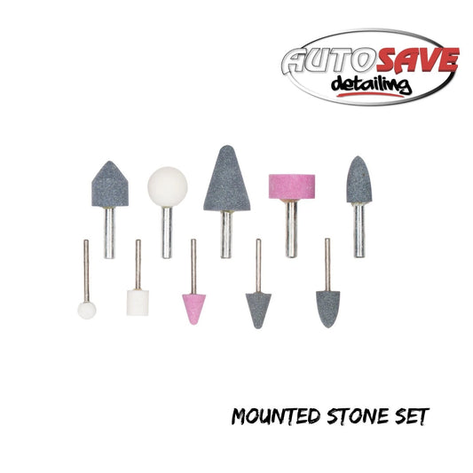 BlueSpot - 10 PCE Mounted Stone Set