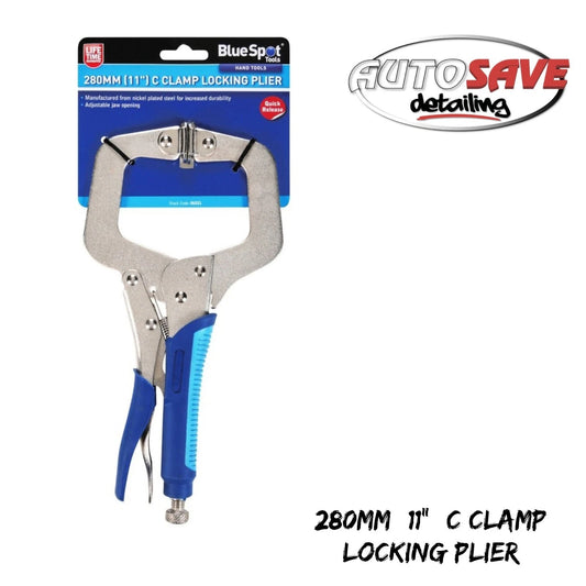 Blue Spot - 280mm (11") C Clamp Locking Plier