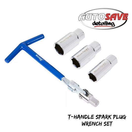 BlueSpot - 4Pce 3/8" T-Handle Spark Plug Wrench Set
