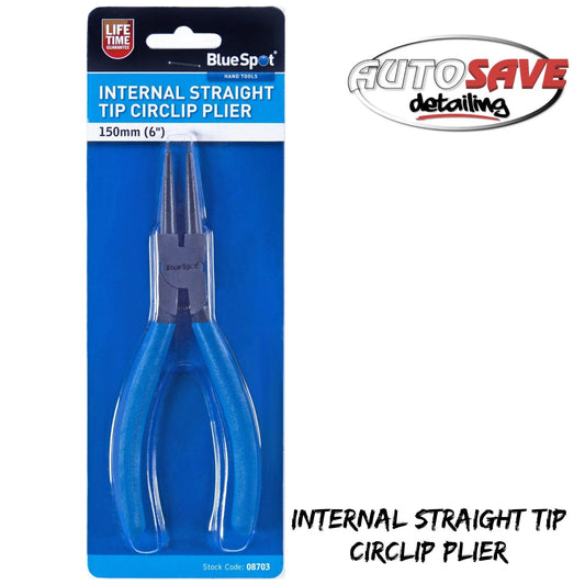 BlueSpot - 150mm (6") Internal Straight Tip Circlip Plier