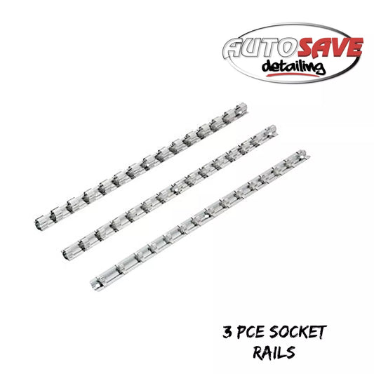 BlueSpot - 3 PCE Socket Holders (45 Clips) (1/4"-3/8"-1/2")
