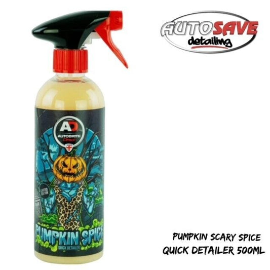 Autobrite Direct Halloween Pumpkin Spice Detailer Spray High Gloss Shine 500ml