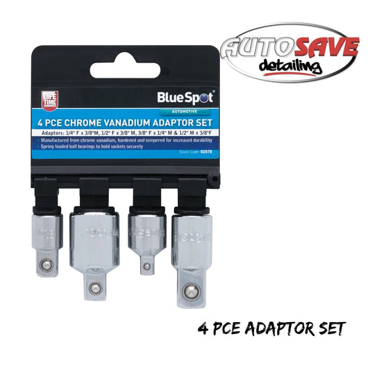 BlueSpot - 4 PCE Adaptor Set