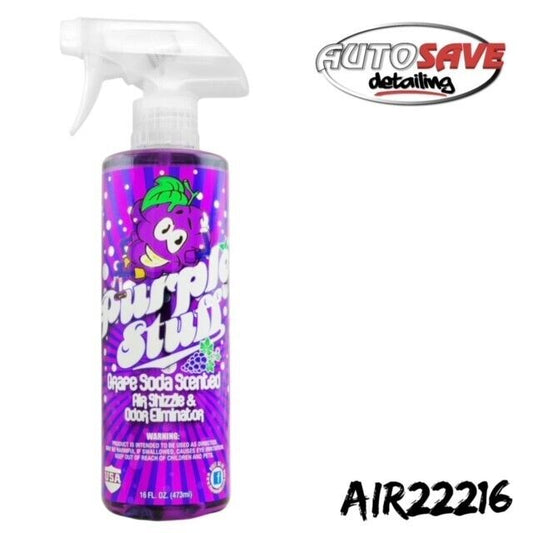 Chemical Guys Purple Stuff Grape Scent Car Interior Air Freshener 16oz