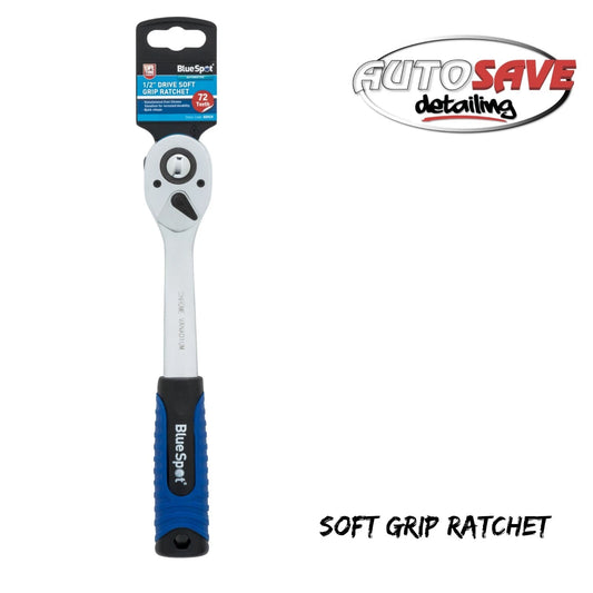 BlueSpot - 1/2" Soft Grip Ratchet (72 Teeth)