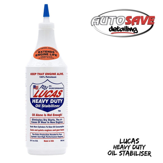 Lucas Heavy Duty Oil Stabilizer Eliminates Dry Start Car Van Engine Less Wear 1L