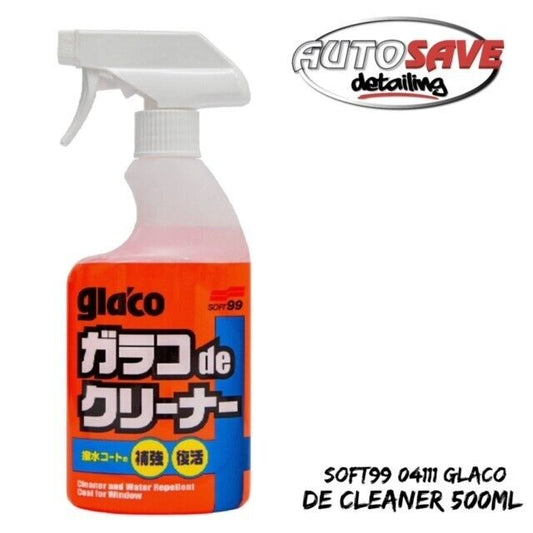 Soft99 04111 0.4L Glaco De Cleaner Glass Cleaner 400ml Car Care Cleaning