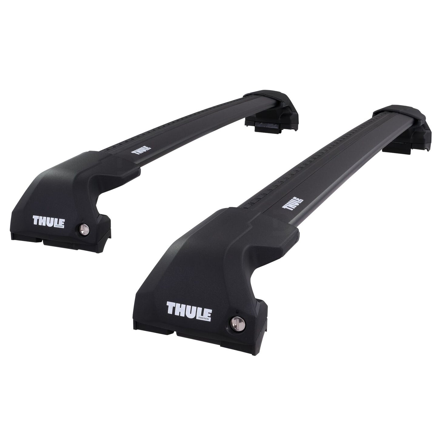 Thule Alu WingBar Edge Black Roof Bars to fit Mercedes EQE SUV 23-24 Fixed Pair