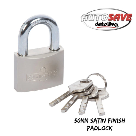 BlueSpot - 50mm Satin Finish Padlock